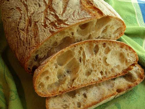 Ciabatta Crumb