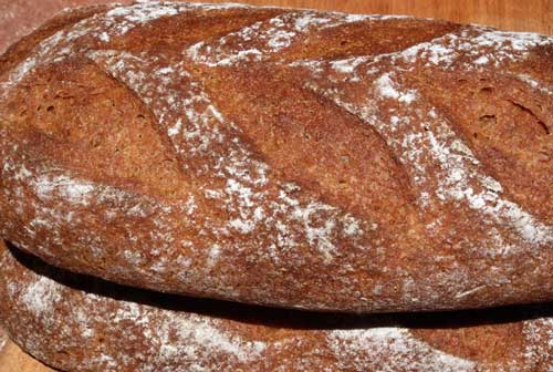 Rye sourdough loaves