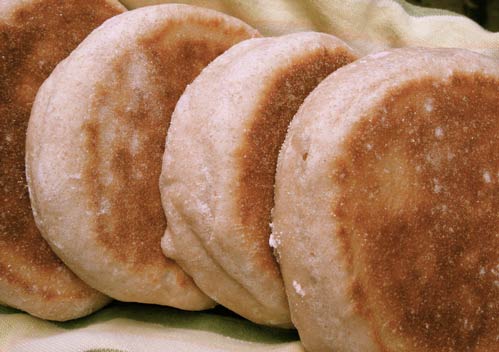 Sourdough English Muffins