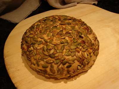 Seeded sweet potato sourdough