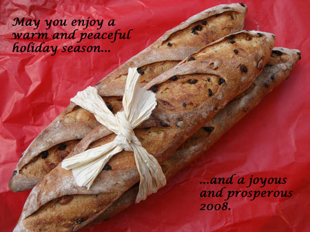 warm peaceful holiday season, joyous prosperous 2008