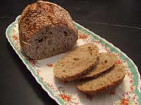 Almost No-Knead Chocolate Stout Bread on Big Black Dog