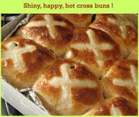 Hot Cross Buns from Saffron Trail