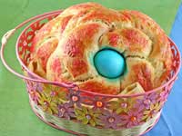 No-Knead Easter Bread from Sticky Gooey Creamy Chewy