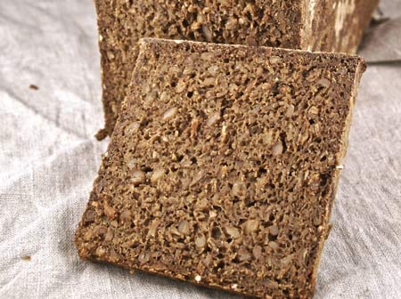 pumpernickel crumb