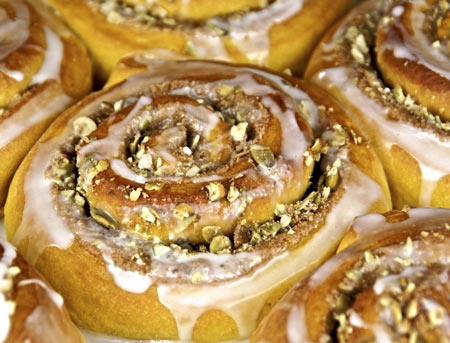 pumpkin cinnamon rolls