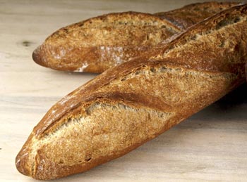 teff poolish baguettes