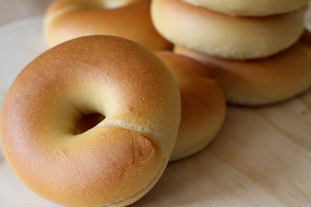 Sourdough bagels