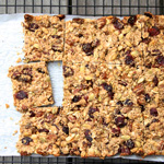 Chewy Sourdough Granola Bars