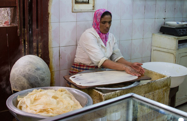 crepes cooked on beehive-shaped griddles are a popular snack