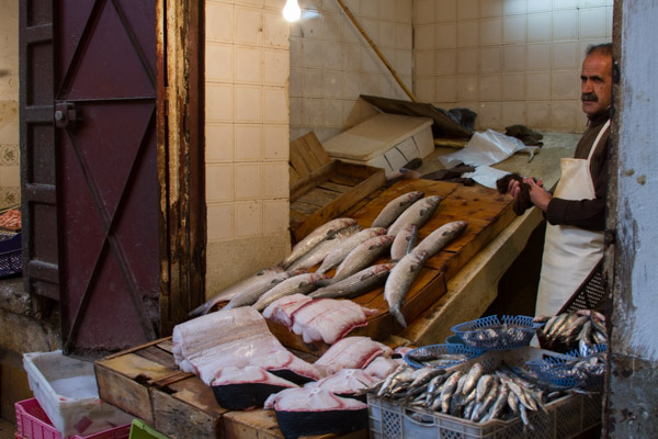 fish is also a staple of the Moroccan diet