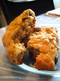 Sourdough-Oat Scones