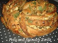 A Feta and Spinach Twist