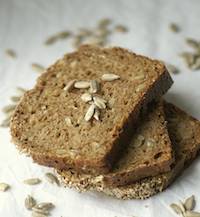 Whole grain spelt sourdough bread