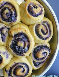 Wild Blueberry Cinnamon Rolls