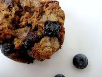 Blueberry White Chocolate Bread Pudding