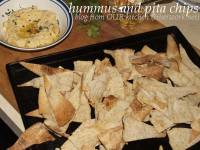 hummus and pita chips