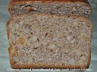 Coconut Almond Raisin Bread