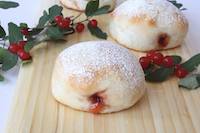 Baked Jam Filled Donuts