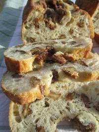 Basic White Sourdough with Walnuts Variation