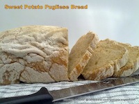 Sweet potato pugliese bread