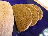 Pumpernickel bread