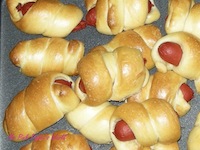 Mini Hot Dog Rolls
