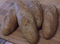 Rosemary Flax Baguettes