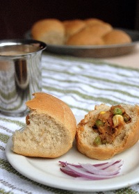 pav bhaji rolls