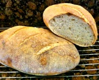 Extra-tangy sourdough bread