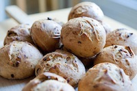 Sourdough Onion Rolls