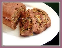 Spicy & Cheesey Stuffed Beets Swirl Bread