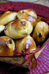 Panini all'uvetta-Raisin rolls