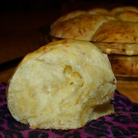 Sourdough and Parmesan Pull-Apart Rolls