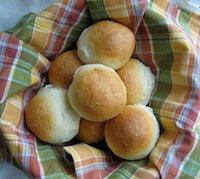 Soft butter rolls