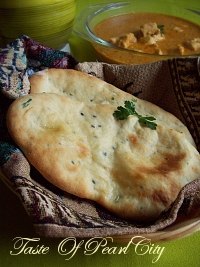 Garlic and Coriander Naan