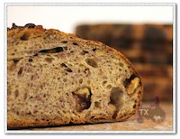 sourdough walnut bread