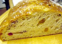 Festive Braid with Dried Fruits and Nuts