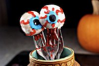 Bleeding Eyeball Doughnut Holes