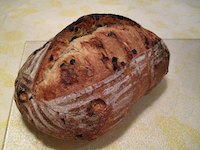 Pain au Levain with Hazelnuts & Currants