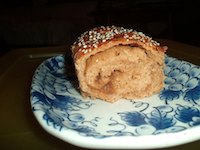 Yam Swirl Bread (fat free)