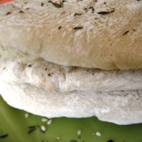 Handmade Za'atar Spiced Pita Bread
