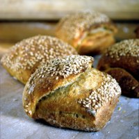 Yoghurt Sesame Rolls