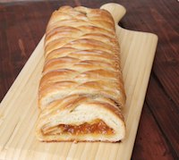 Apricot and Apple Braid