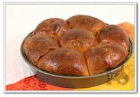 Sourdough Pumpkin Cormeal Buns