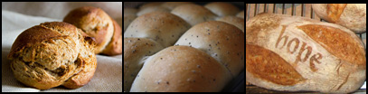 Loaves and Rolls, first batch