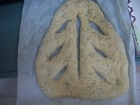 Herbed Fougasse