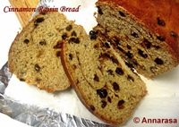 Cinnamon Raisin Bread with Oats