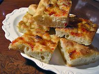 Sourdough Focaccia with Chili Jam