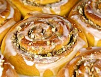 Pumpkin Brioche Cinnamon Rolls